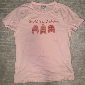 J. Crew Pink Tee